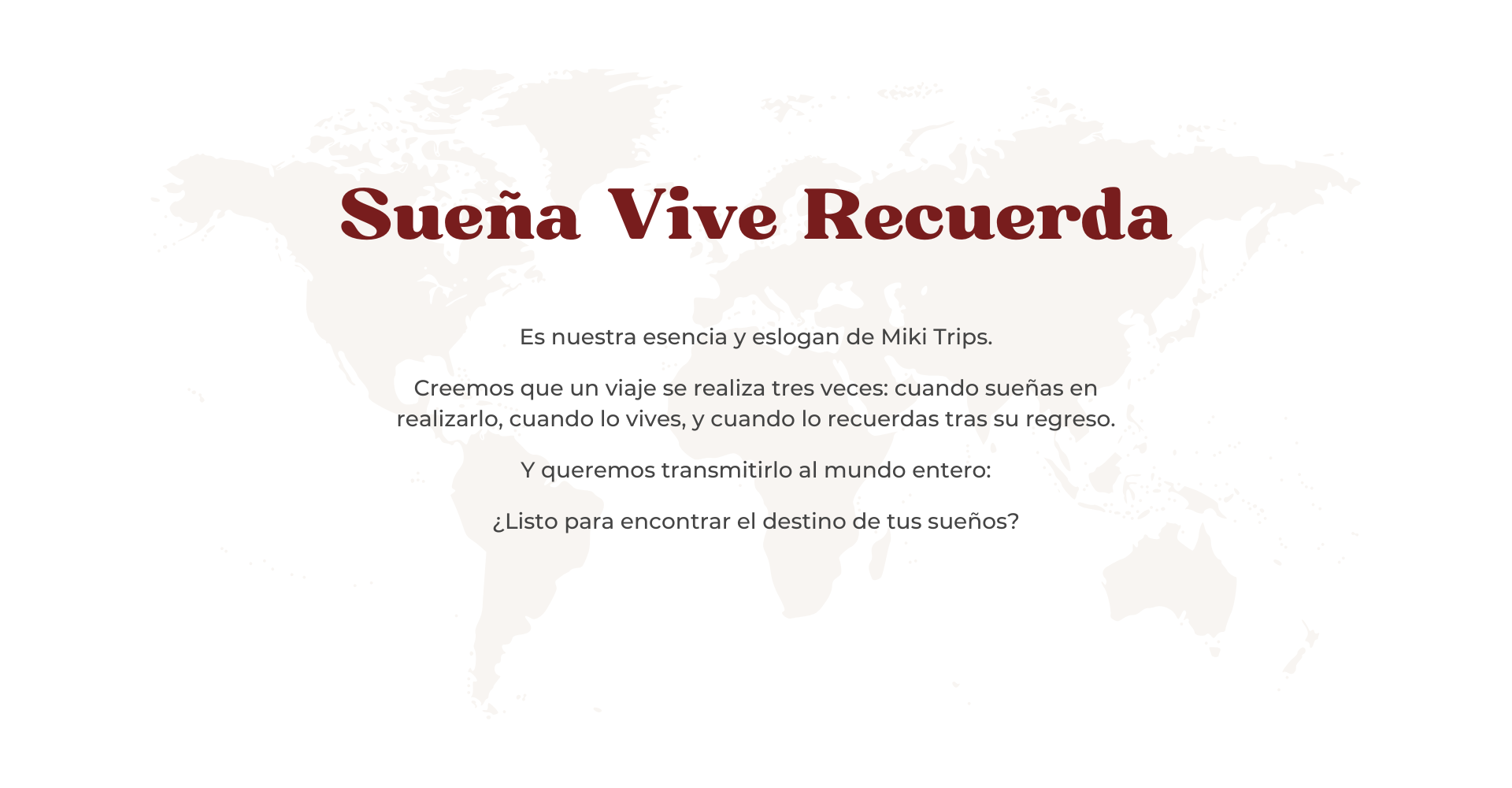 SUEÑA VIVE RECUERDA